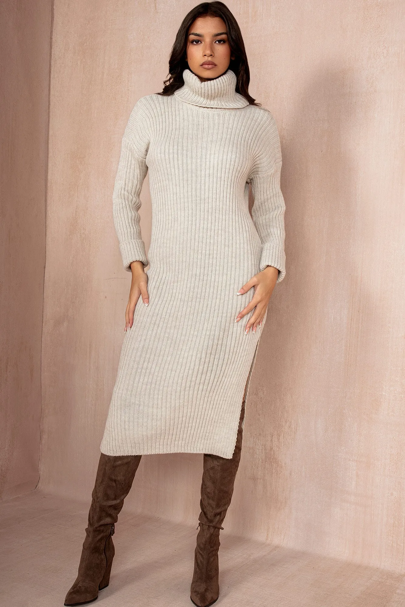 Uchenna Stone Knit Dress sold by Va Va Voom product image thumbnail 4