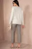 Chloe Cream Knit Sequin Jumper sold by Va Va Voom