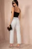Kyrie Cream Cigarette Trousers sold by Va Va Voom