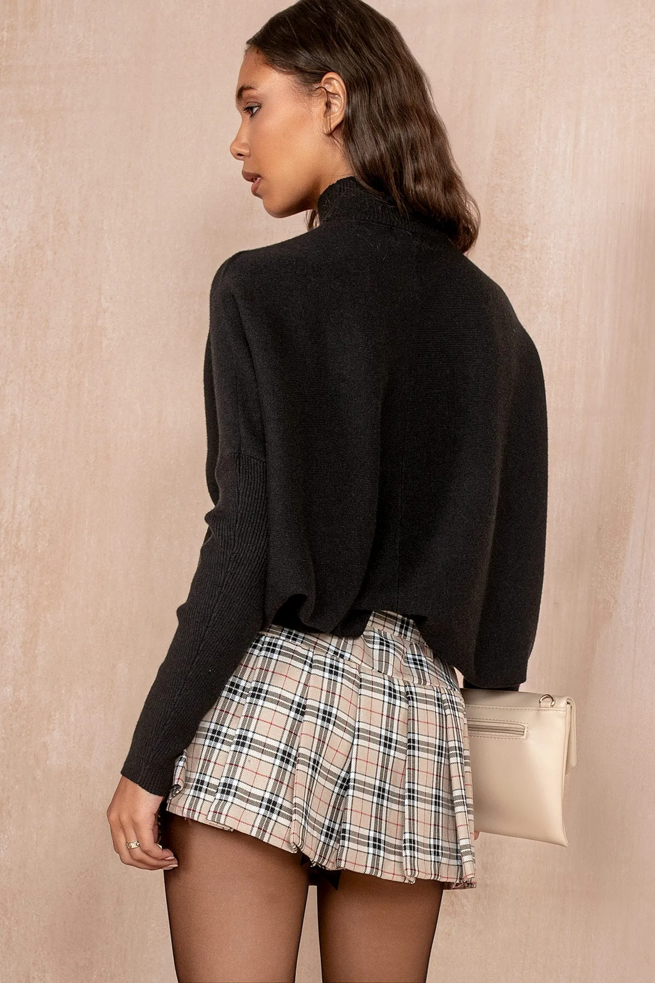 Leanne Tartan Pleated Skort sold by Va Va Voom product image thumbnail 2