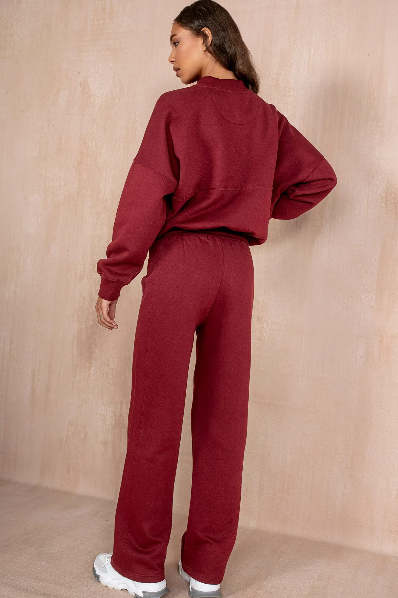 Kylie Burgundy Tracksuit sold by Va Va Voom product image thumbnail 2