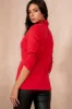 Matilda Red Sequin Lapel Blazer sold by Va Va Voom