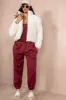 Lottie Cream Teddy Puffer Jacket sold by Va Va Voom