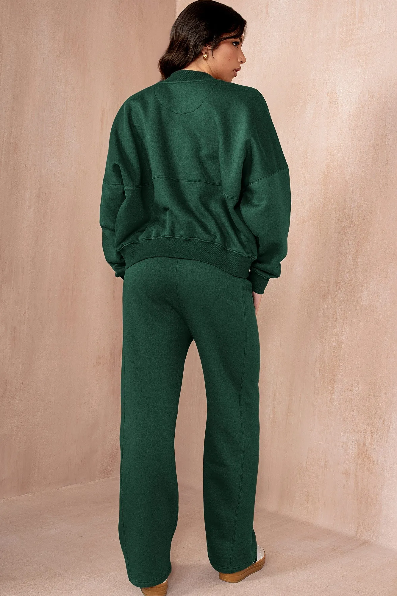 Kylie Forest Green Tracksuit sold by Va Va Voom product image thumbnail 2