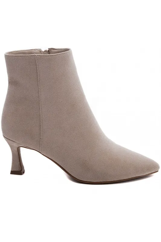 Maliyah Stone Suedette Ankle Boots sold by Va Va Voom