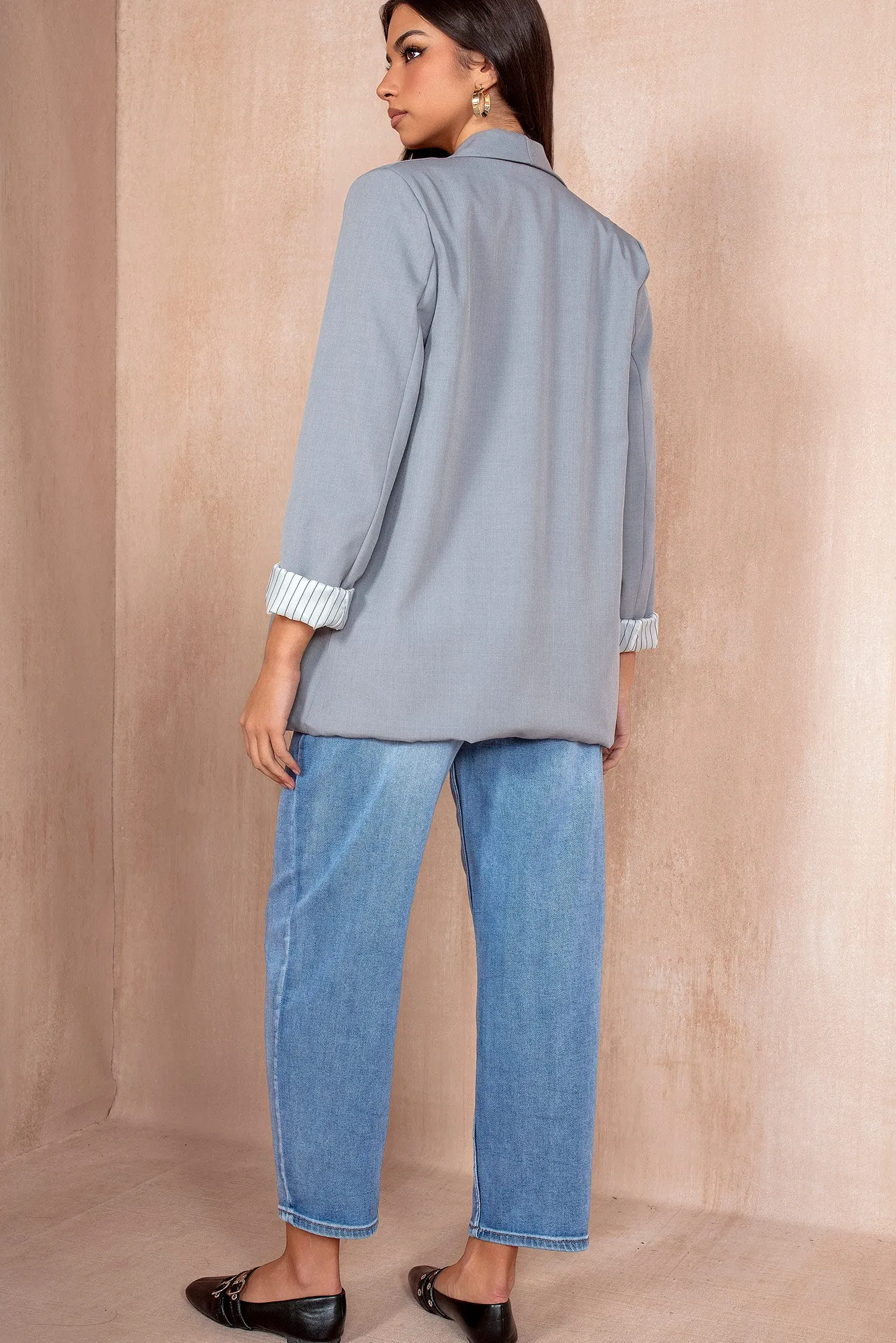 Charley Grey Oversized Blazer sold by Va Va Voom product image thumbnail 2