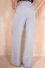 Suzy Grey Lace Trim Trousers sold by Va Va Voom