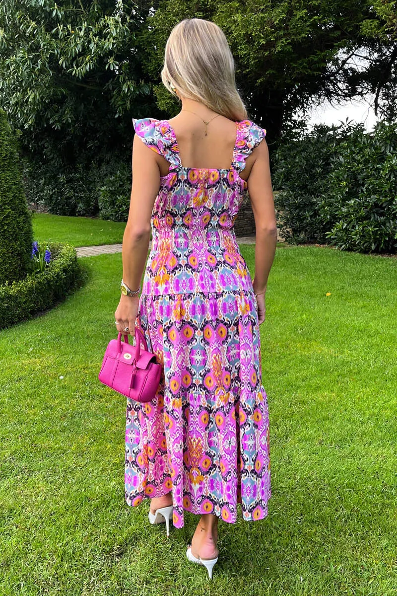 AX Paris Omari Multi Print Midi Dress sold by Va Va Voom product image thumbnail 2