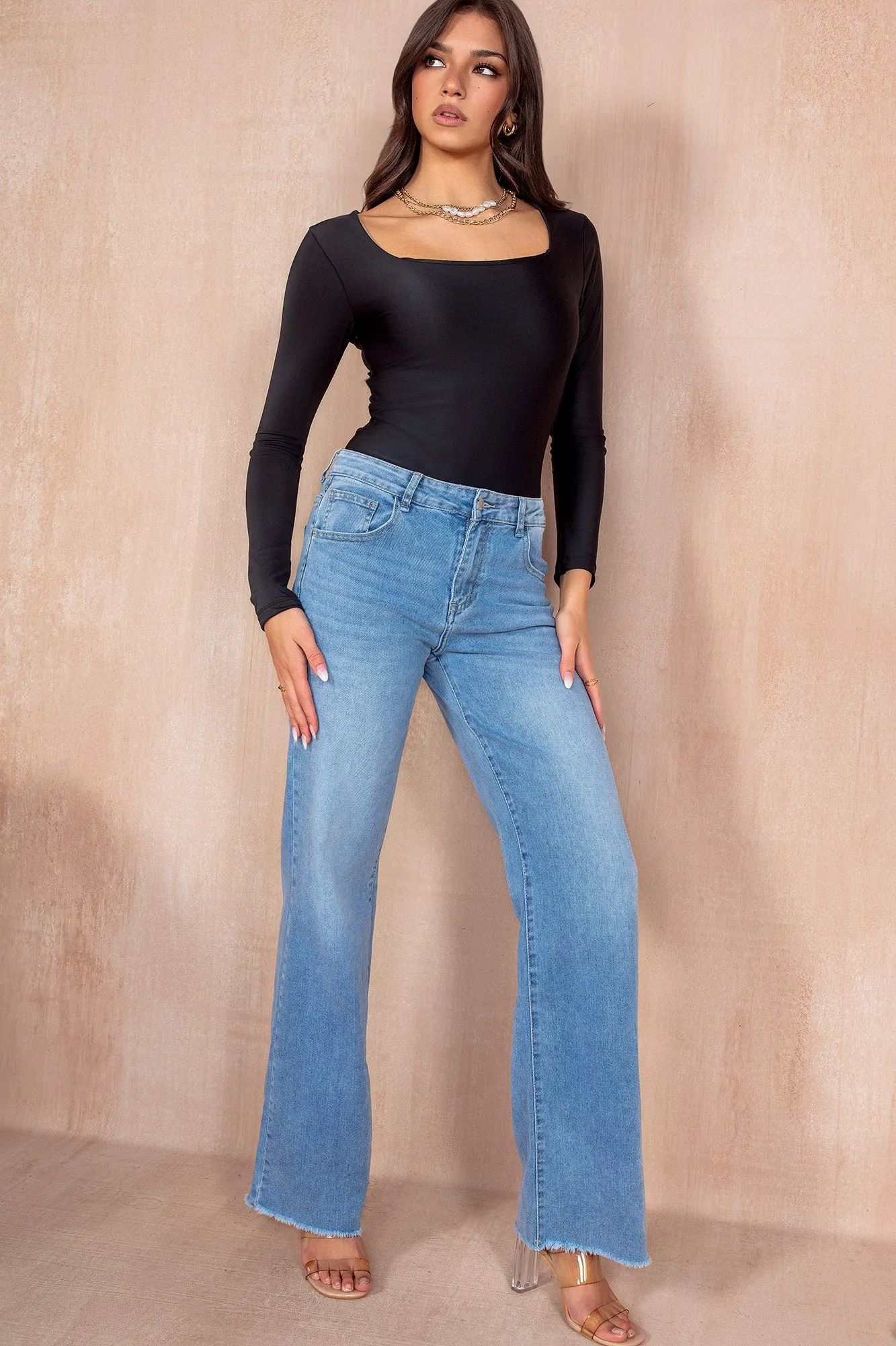 Josephine Black Slinky Bodysuit sold by Vavavoom product image thumbnail 3