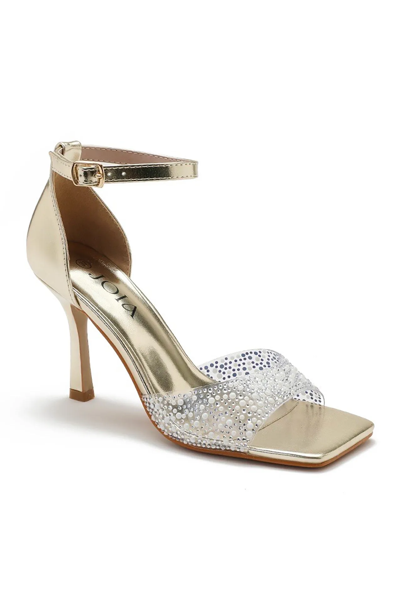 Cora Gold Pearl Heels sold by Va Va Voom product image thumbnail 2