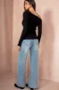 Ada Blue Wash Mega Baggy Jeans sold by Va Va Voom