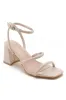 Bella Stone Block Heels sold by Va Va Voom