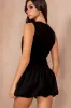 Fiona Black 2 in 1 Puffball Dress sold by Va Va Voom