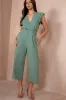 AX Paris Anne Duck Egg Wrap Jumpsuit sold by Va Va Voom