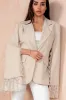 Caleigh Stone Lace Detail Blazer sold by Va Va Voom