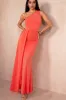 Norma Coral One Shoulder Maxi Dress sold by Va Va Voom