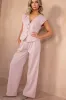 Sheila Pink Waistcoat Co Ord sold by Va Va Voom
