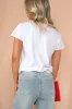 Talulla Red Graphic Bear Print T-Shirt sold by Va Va Voom