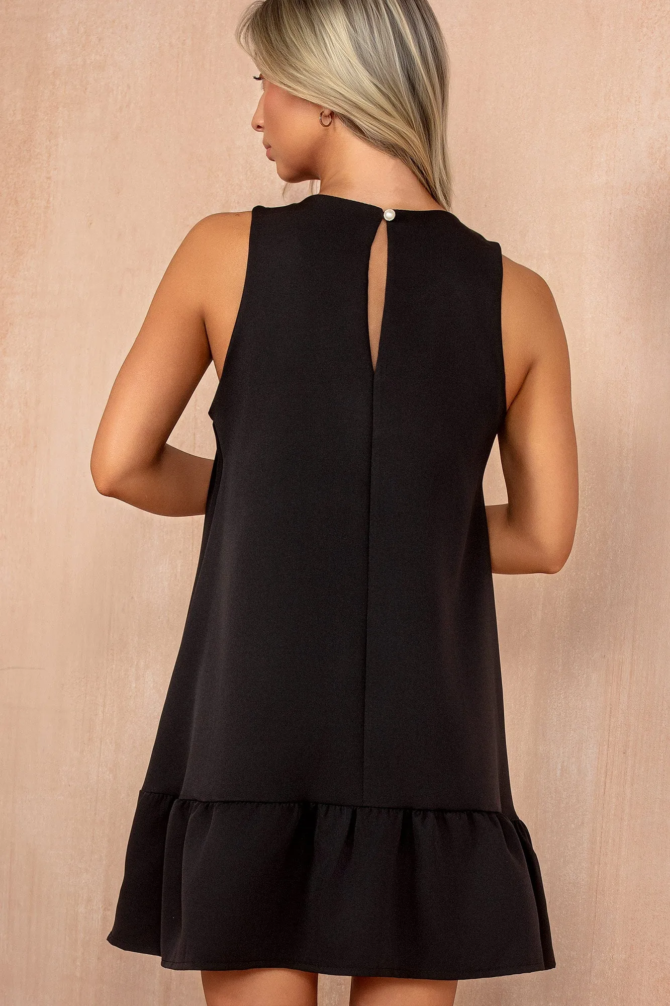 Jane Black Sleeveless Smock Dress sold by Va Va Voom product image thumbnail 3