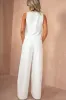 Ciara White Linen Waistcoat Co Ord sold by Va Va Voom