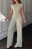 Donna Sage One Shoulder Jumpsuit sold by Va Va Voom
