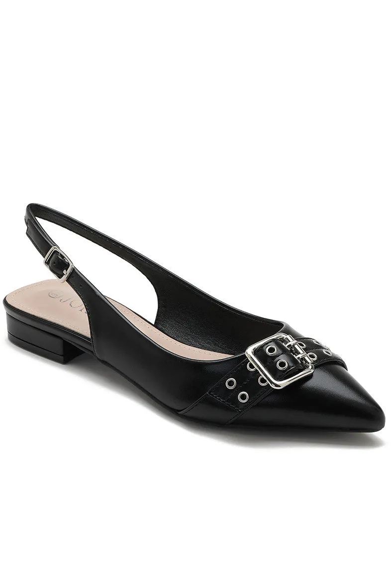 Delilah Black PU Slingback Shoe sold by Vavavoom product image thumbnail 2