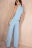 Peighton Blue Knit Set sold by Va Va Voom