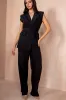 Aine Black Tie Suit Set sold by Va Va Voom