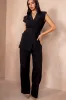 Aine Black Tie Suit Set sold by Va Va Voom