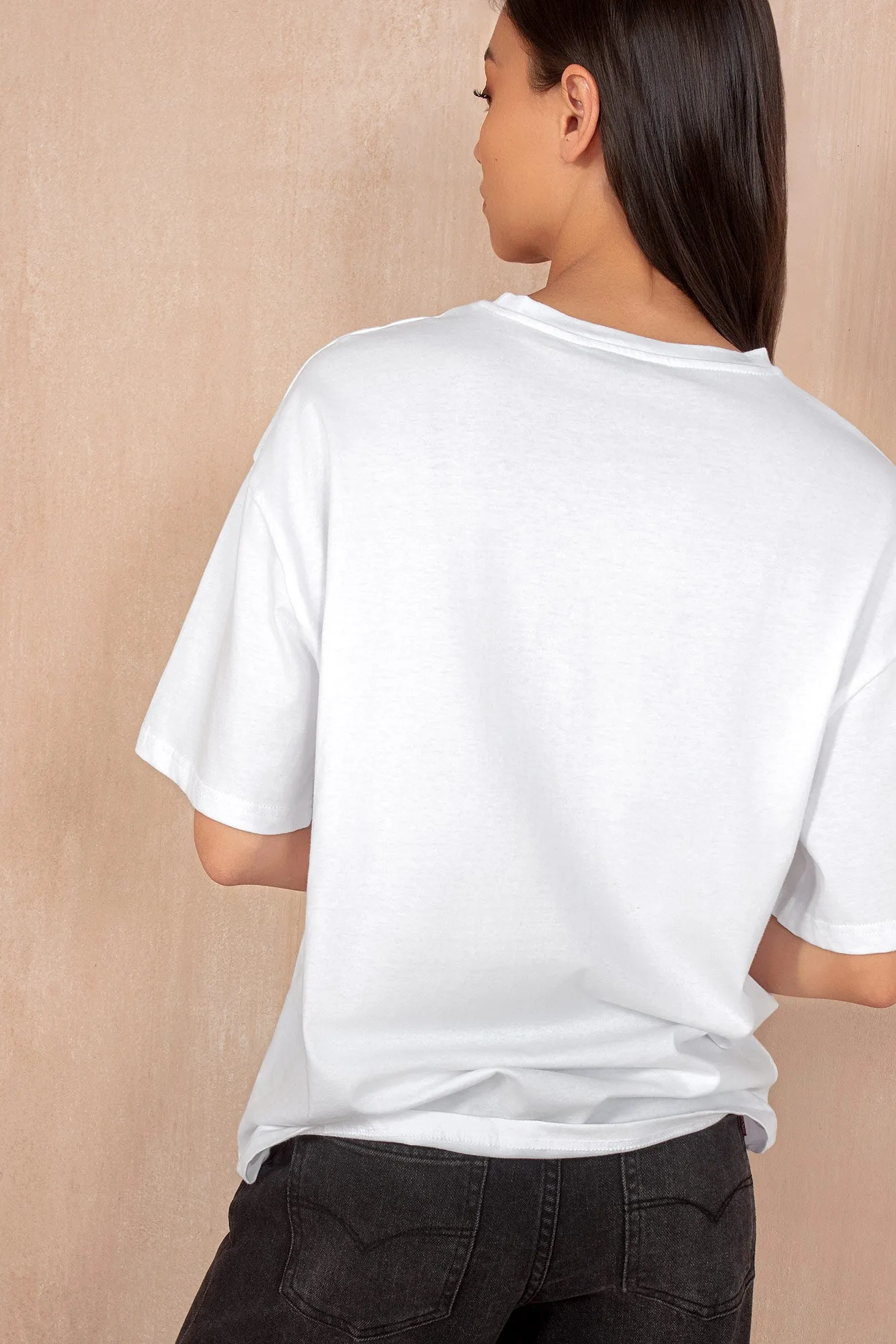 Brielle White Bow T Shirt sold by Va Va Voom product image thumbnail 4