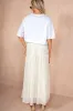 Ruby White Cotton Aperol Spritz T Shirt sold by Va Va Voom
