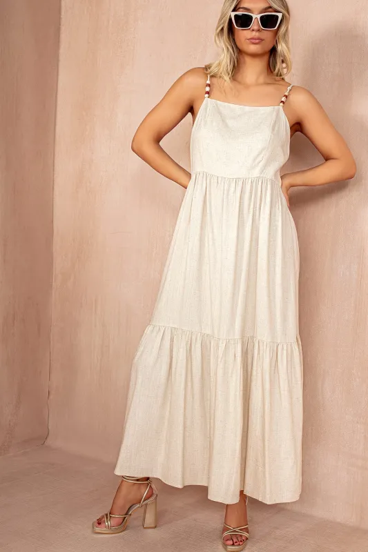 Joanna Stone Linen Dress sold by Va Va Voom