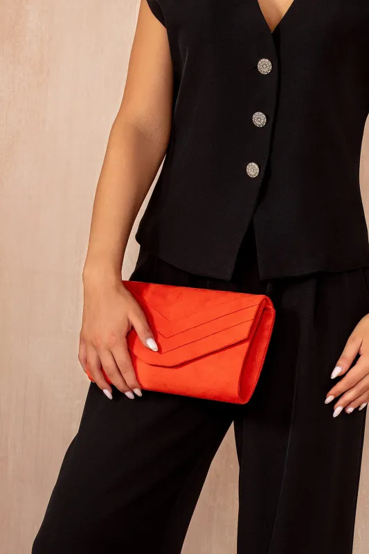 Stella Scarlett Suedette Detachable Chain Bag sold by Va Va Voom