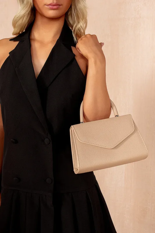 Vada Nude PU Detachable Chain Bag sold by Va Va Voom