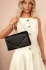 Pollie Black PU Detachable Chain Bag sold by Va Va Voom