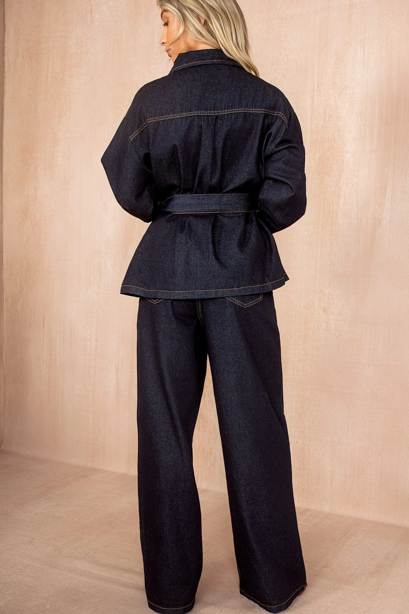 Neala Indigo Denim Co Ord sold by Va Va Voom product image thumbnail 5