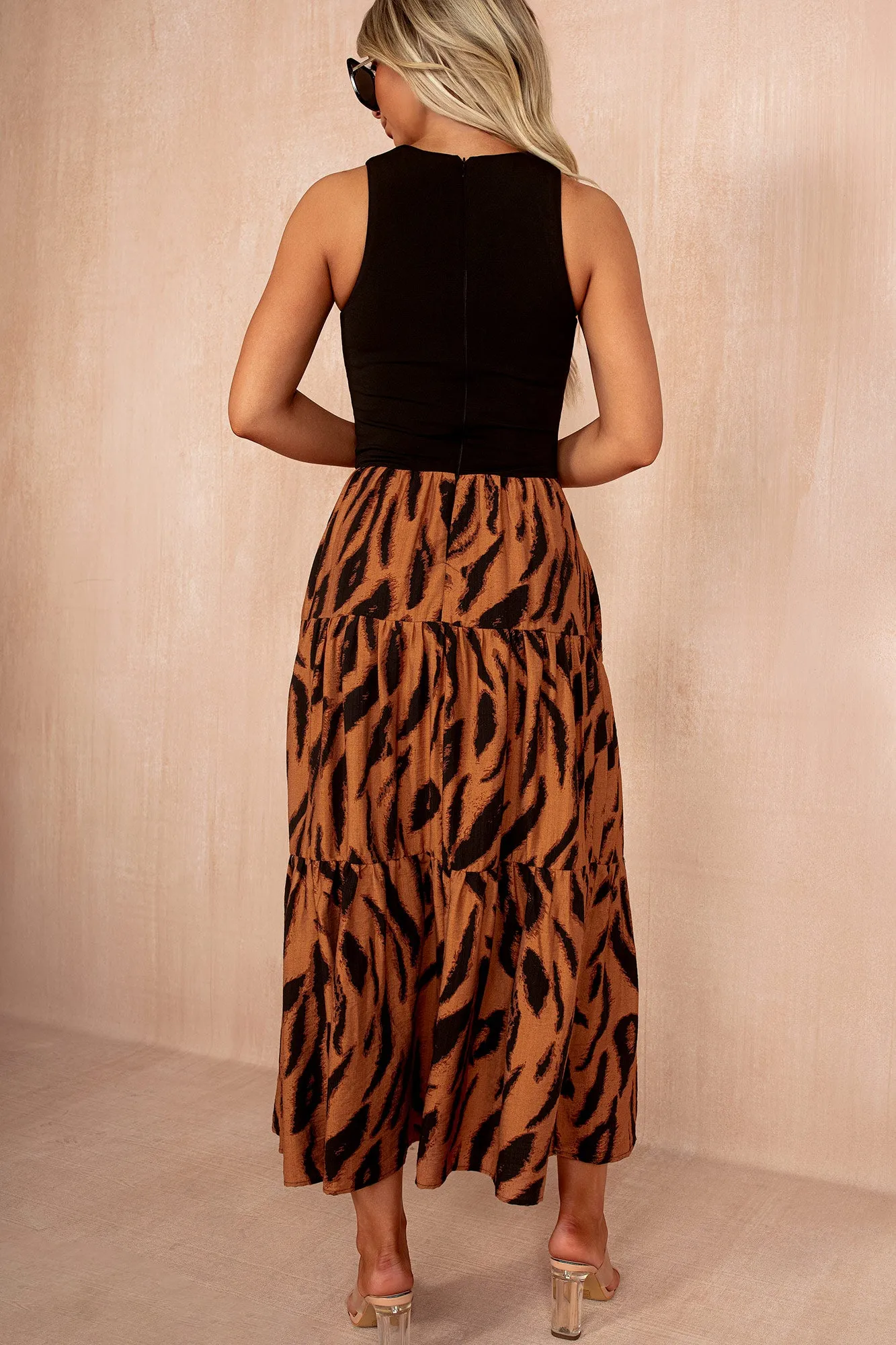 Jocelyn Animal Printed Maxi Dress sold by Vavavoom product image thumbnail 3