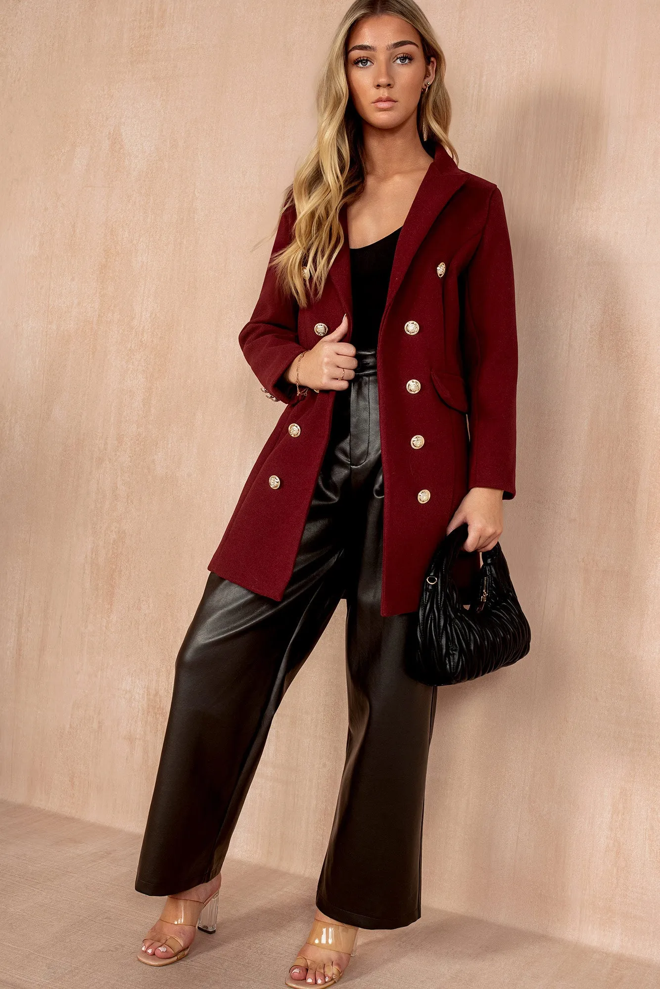 Julissa Berry Double Breasted Coat sold by Vavavoom product image thumbnail 3