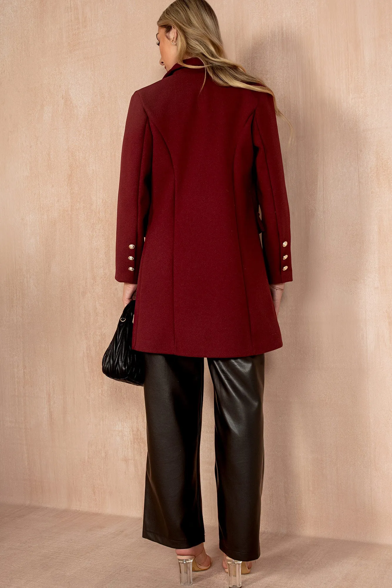 Julissa Berry Double Breasted Coat sold by Vavavoom product image thumbnail 4