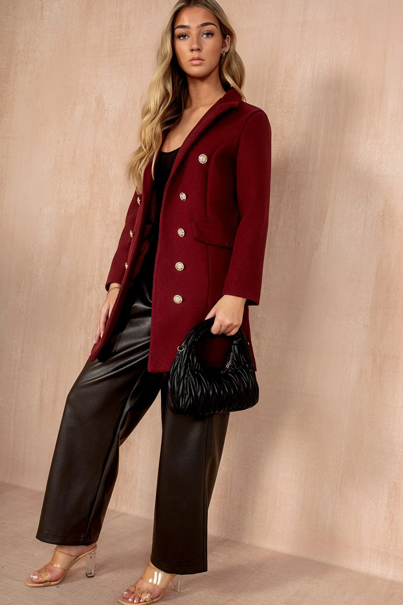 Julissa Berry Double Breasted Coat sold by Vavavoom product image thumbnail 2