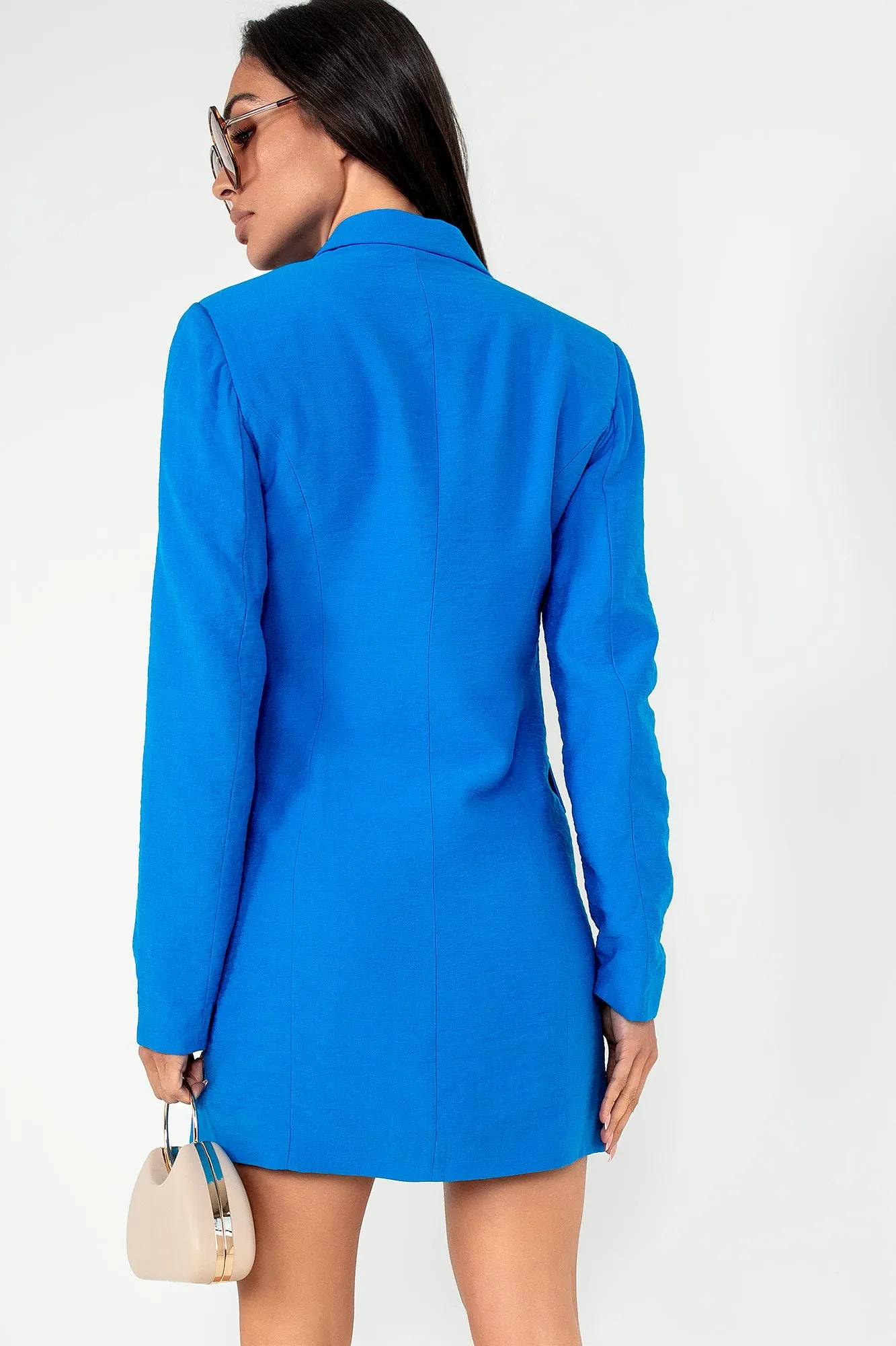Navi Royal Blue Blazer Dress sold by Va Va Voom product image thumbnail 2
