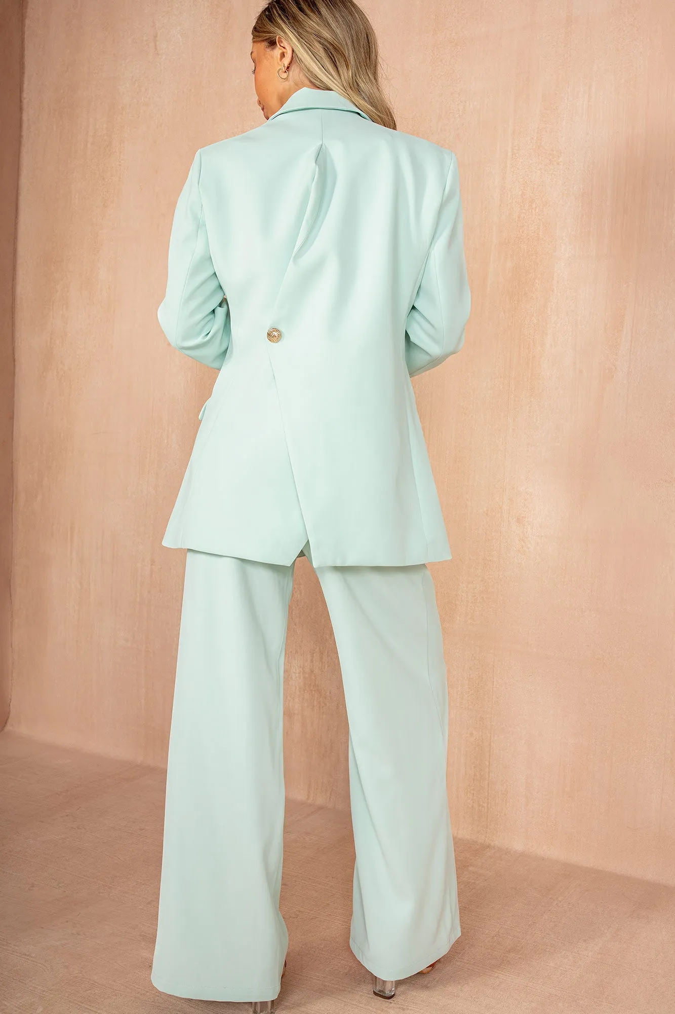 Jean Mint Split Back Blazer sold by Vavavoom product image thumbnail 4
