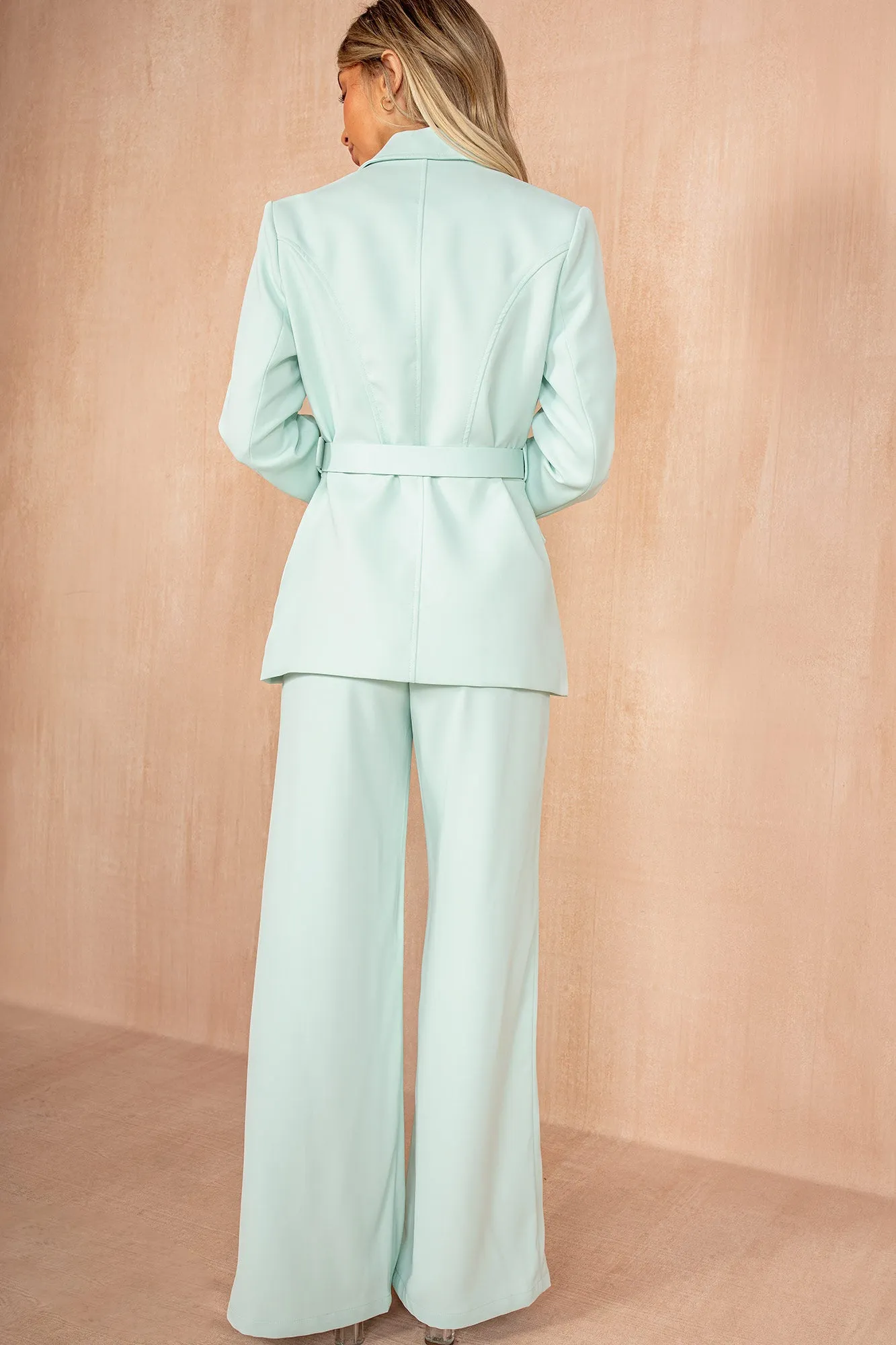 Sheridan Mint Wide Leg Trousers sold by Vavavoom product image thumbnail 4