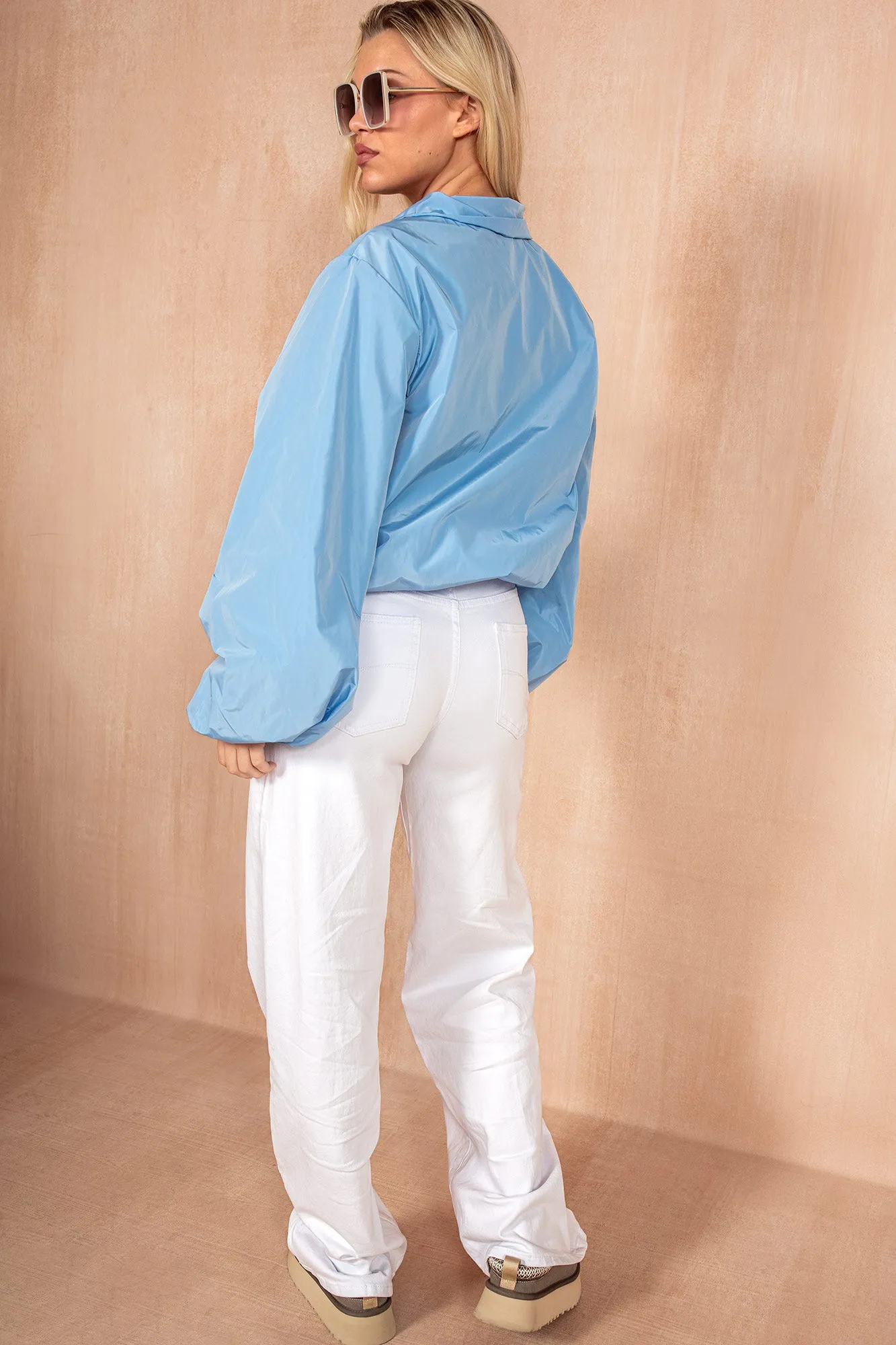 Jenna Blue Bomber Jacket sold by Vavavoom product image thumbnail 2