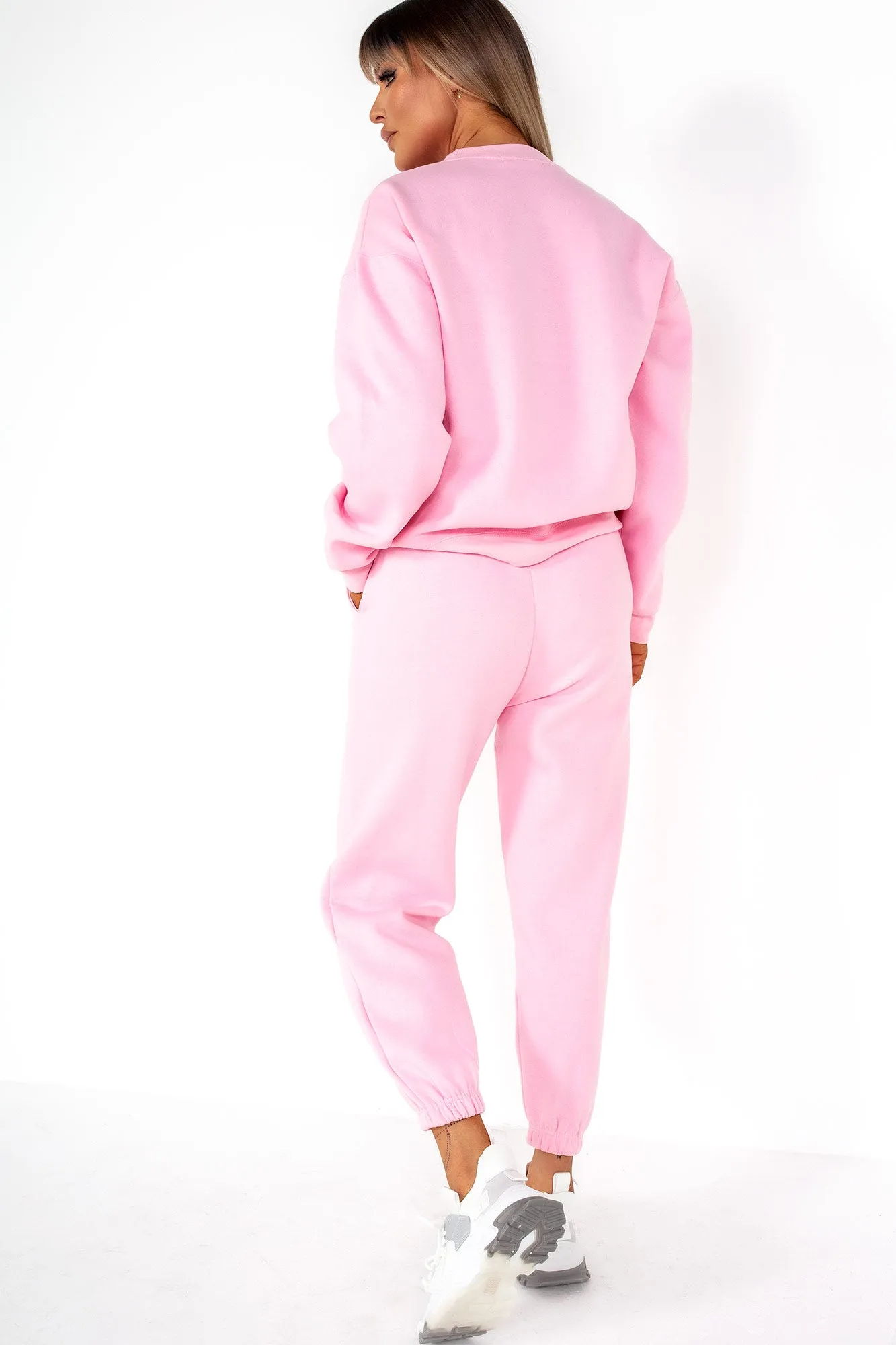 Casia Pink 'Los Angeles' Jogger Co Ord sold by Va Va Voom product image thumbnail 2