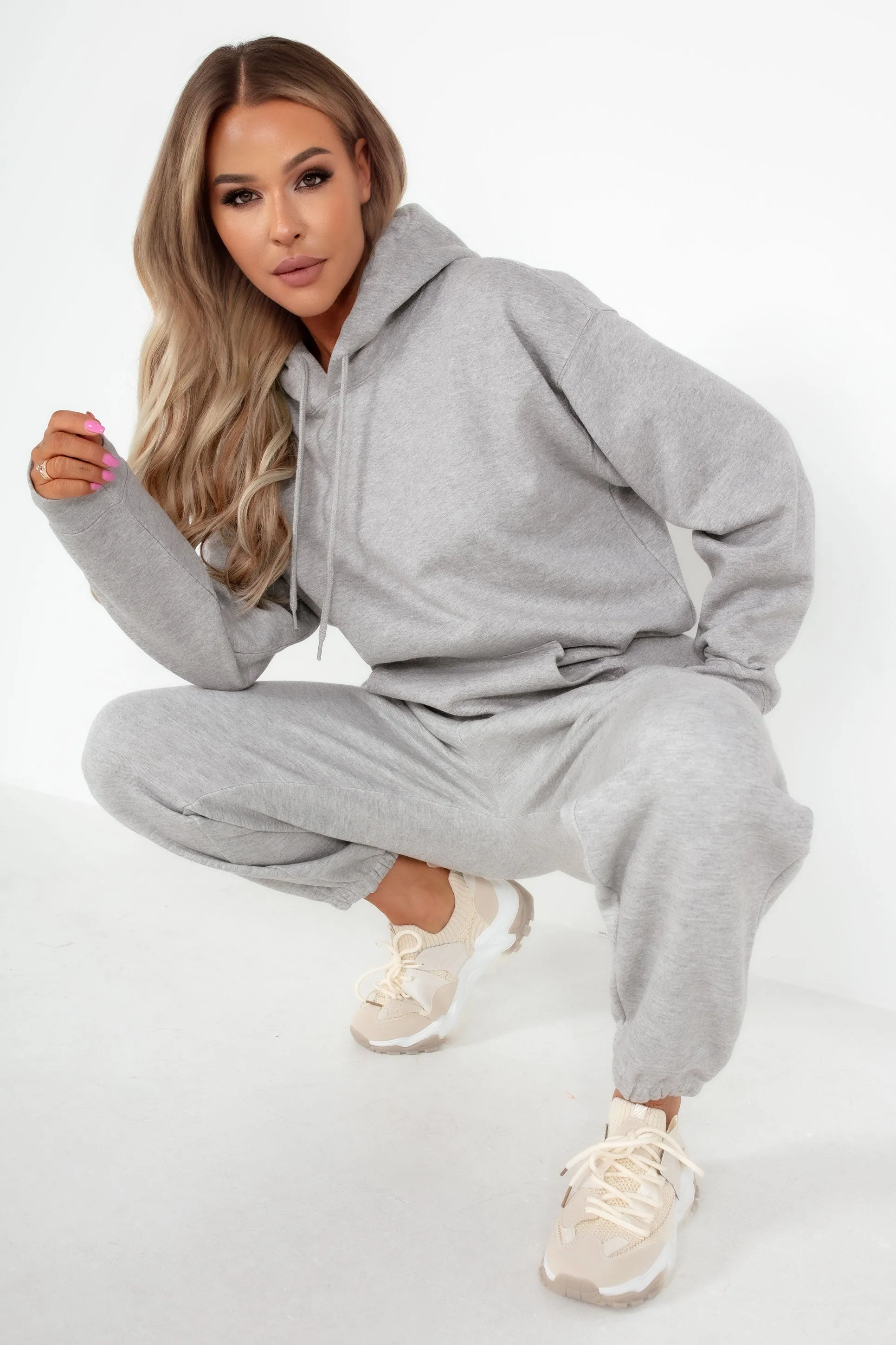 Toni Grey Oversized Hoodie sold by Va Va Voom product image thumbnail 4
