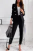 Reese Black Suit sold by Va Va Voom