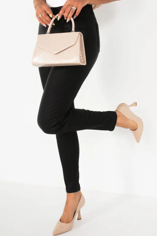 Veronica Nude Croc Print Grab Bag sold by Va Va Voom