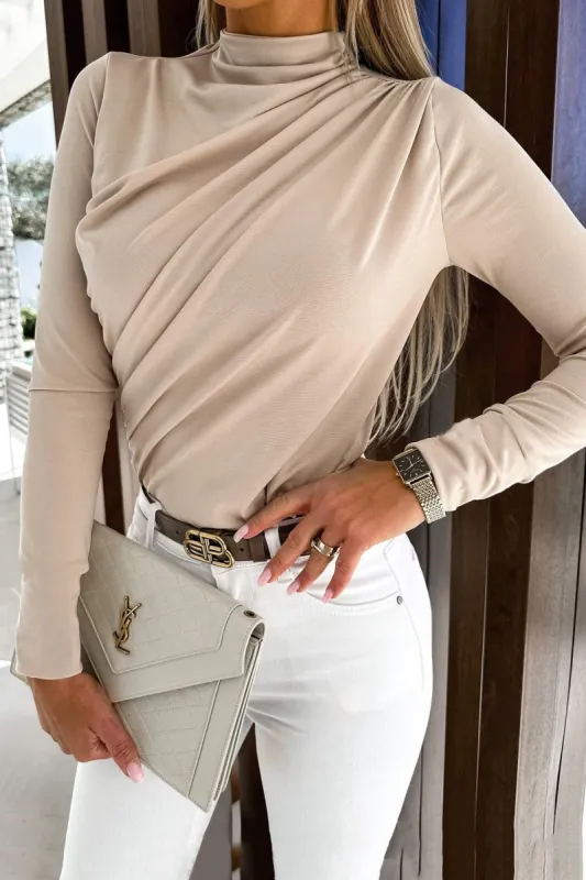 Trina Stone Ruched Top sold by Va Va Voom