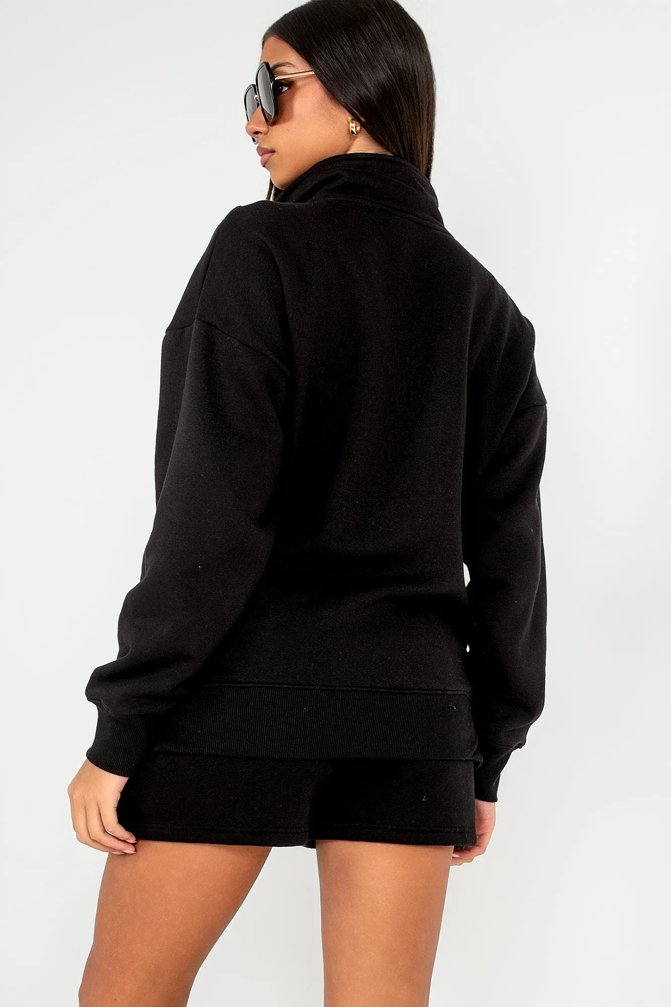 Lilibet Black Loungewear Set sold by Va Va Voom product image thumbnail 2